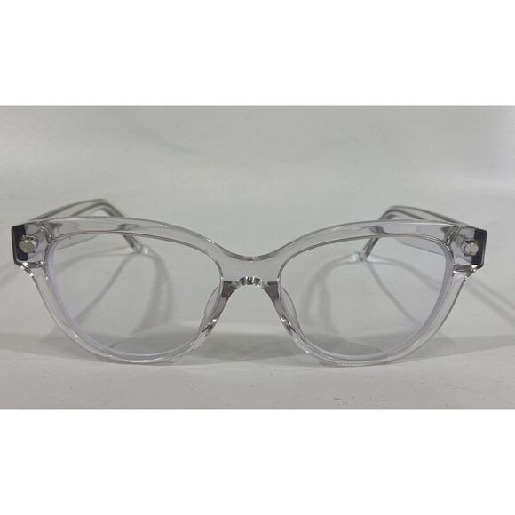 Pair Eyeglasses FRAMES ONLY “The Quinn” Clear Frames 049 55-16-140 W/ Case - Picture 1 of 9